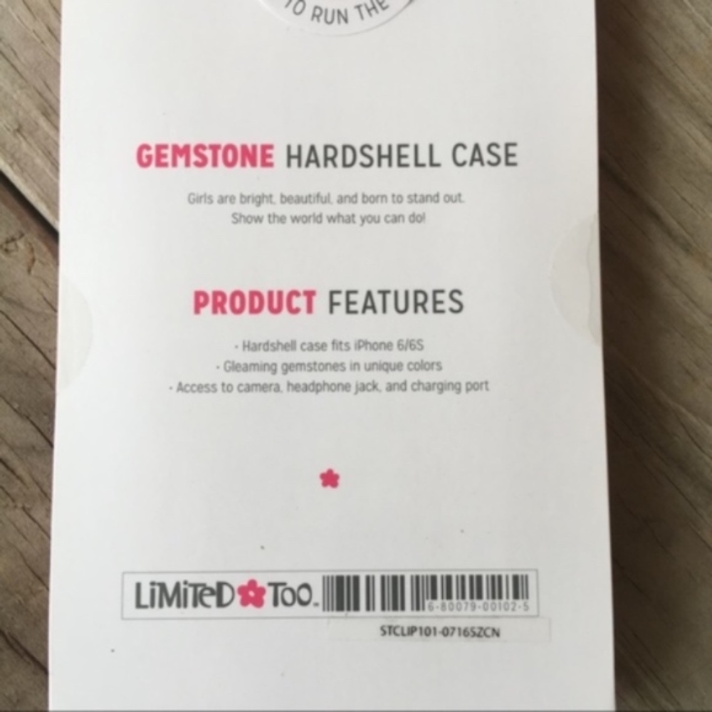 NEW iPhone 6/6s Phone Case Pink Crystals Bling - Picture 2 of 4